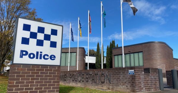 Belconnen Police Station placed in lockdown after man surrendered hand grenade