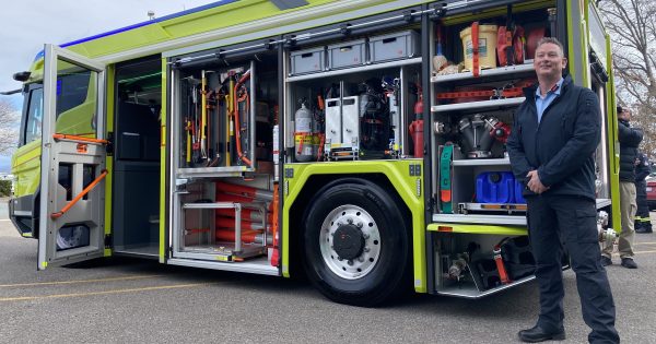 ACT emergency services to 'evaluate' value-for-money of new plug-in hybrid fire truck