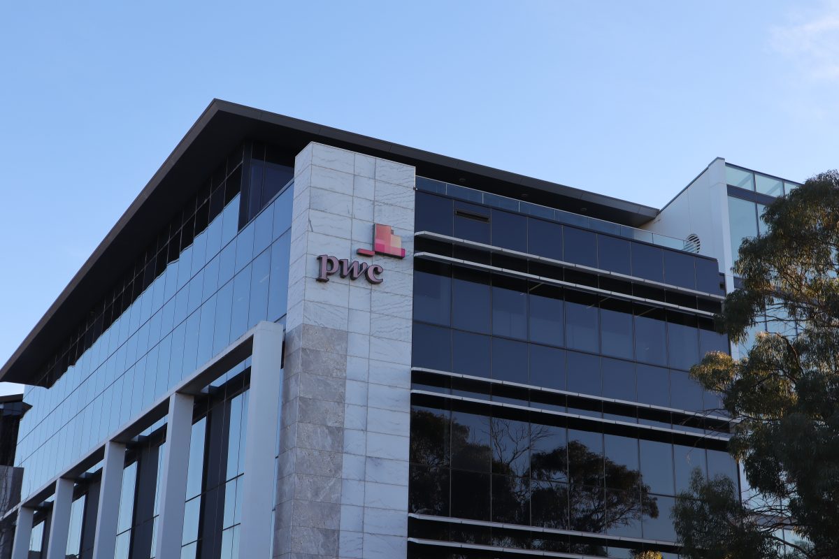 PwC building in Barton