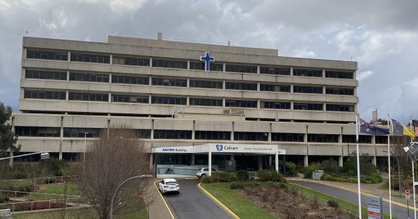 More than two thirds of Calvary Public Hospital staff put their hands up to stay on after transition