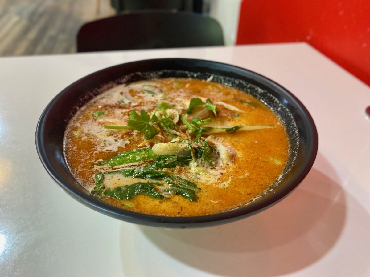 Bowl of laksa