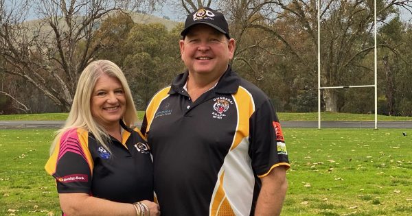 The Gundagai couple keeping a footy club on the field