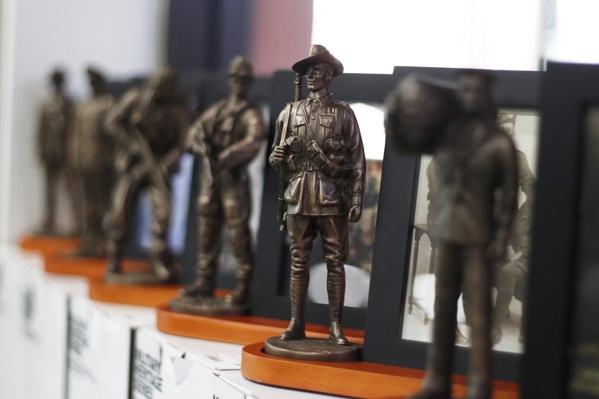 military figurines