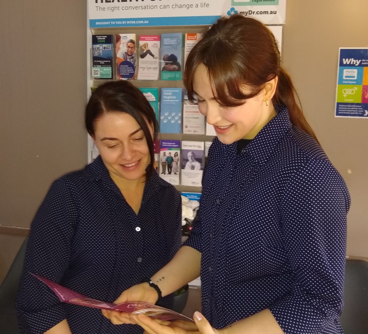 Staff at Florey Medical Centre