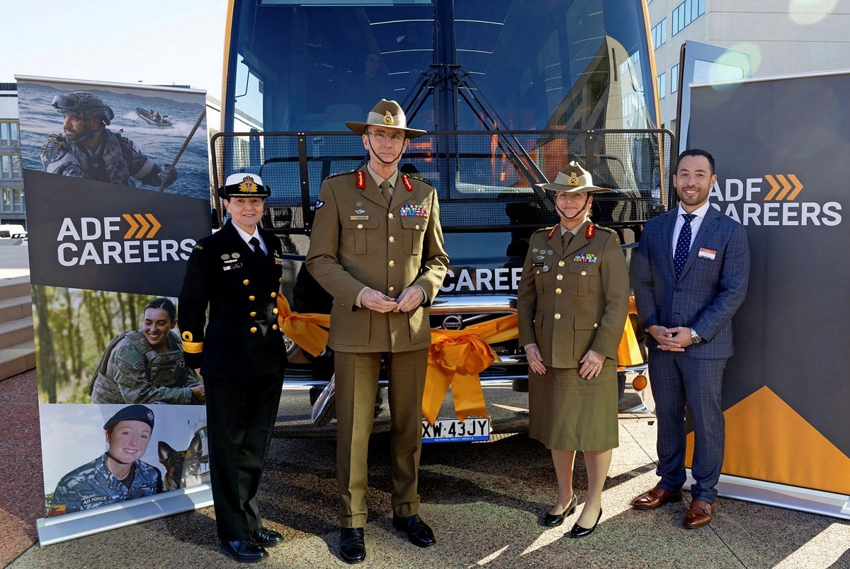 ADF Careers mobile recruitment centre