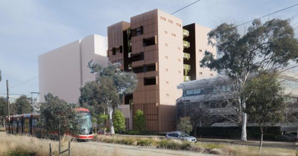 Innovative cube design for proposed units on Northbourne Avenue
