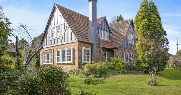 Wind the clock back and find some quiet in the Southern Highlands with this Tudor-inspired property