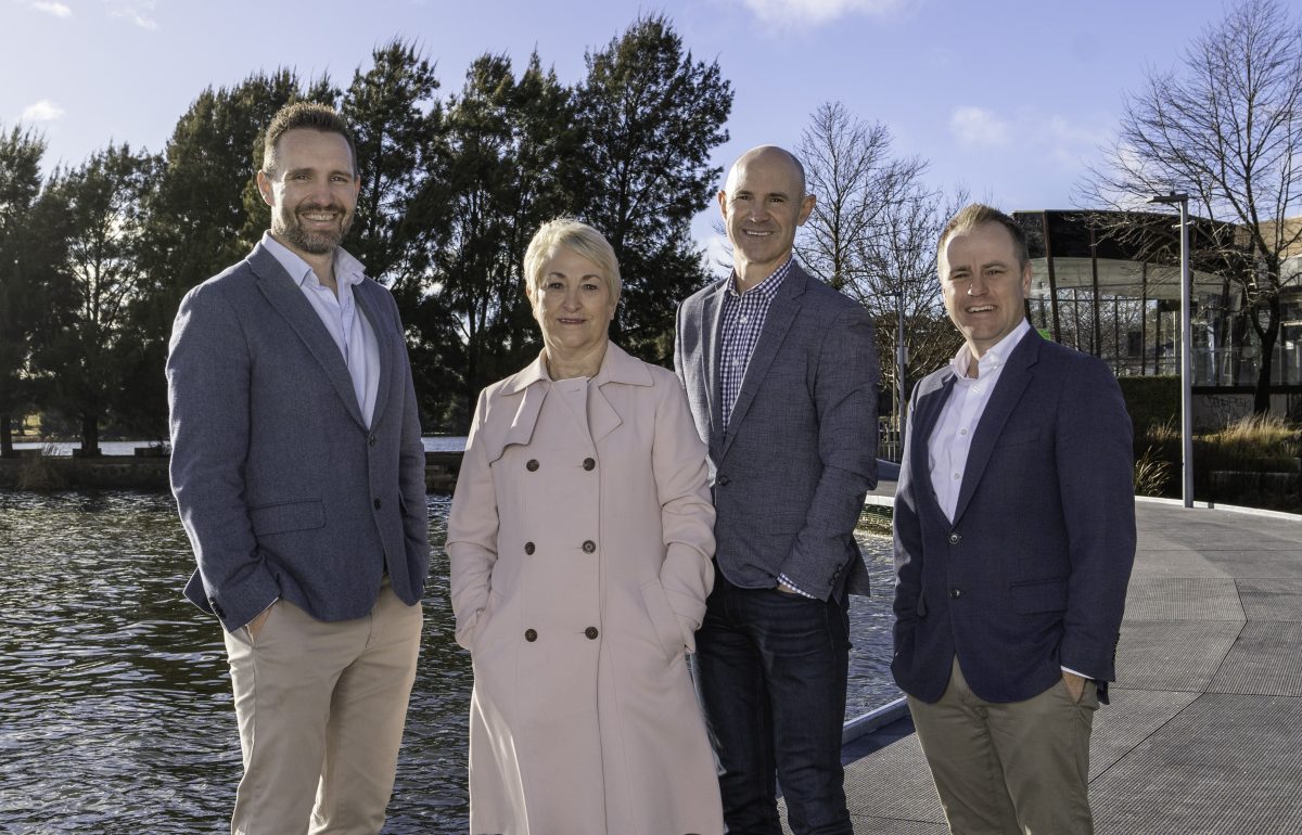 Ben Faulks, Heather Badenoch, Symon Badenoch and Scott Jackson