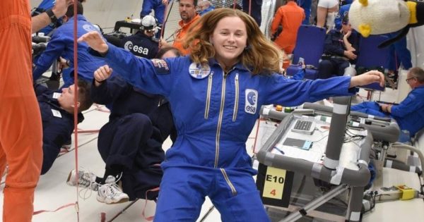 From Wollongong to outer space - via Canberra - astronaut reaches great heights