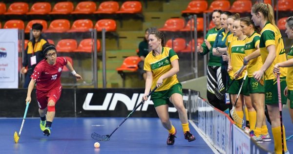 Canberra's Alex Staib steps up again for Australia's world floorball title tilt in Singapore
