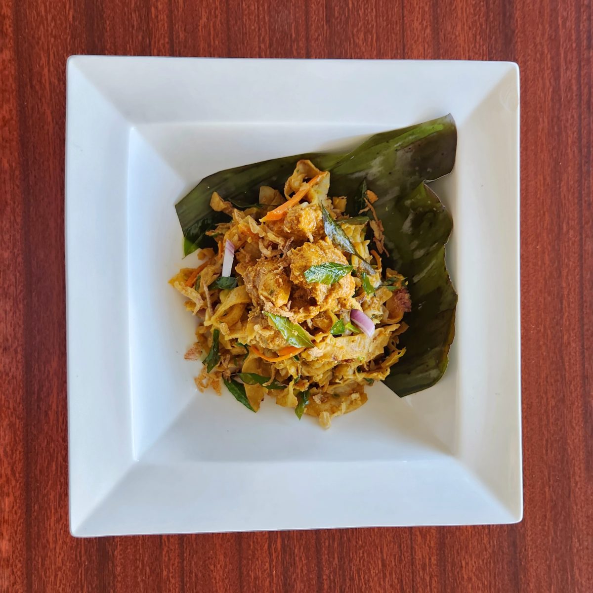 Plate of kottu