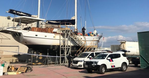 Canberra men arrested after alleged $62 million cocaine bust on Townsville yacht