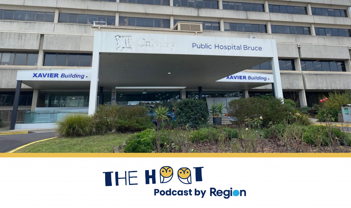 calvary hospital with the hoot logo 