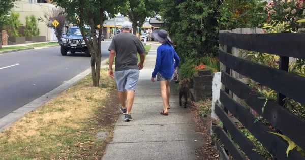Canberra is one of Australia's least walkable cities, but more people are ditching the car