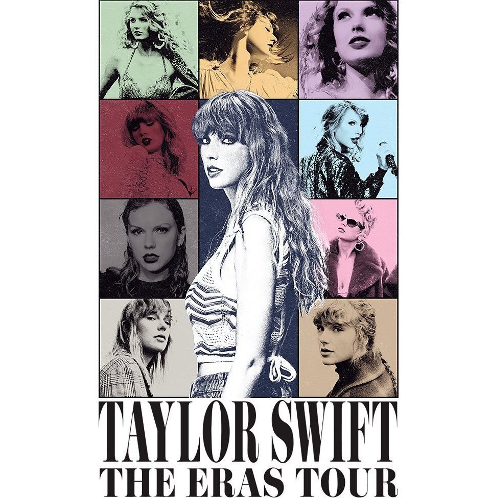 Taylor swift concert poster