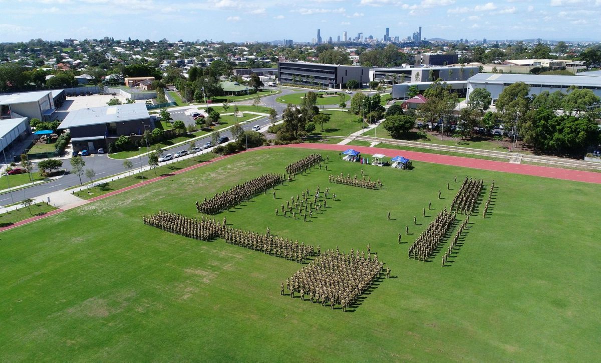 aerial view of Gallipoli Barracks