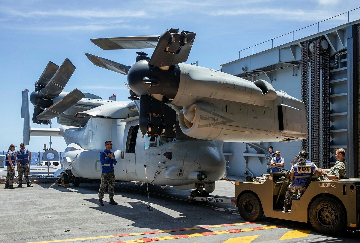 V-22 folded