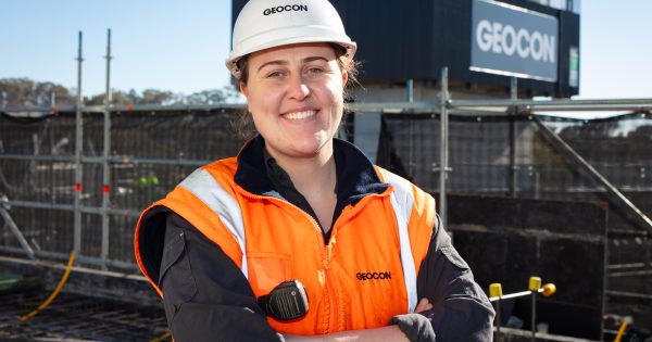 Meet one of the young women building Canberra's construction diversity