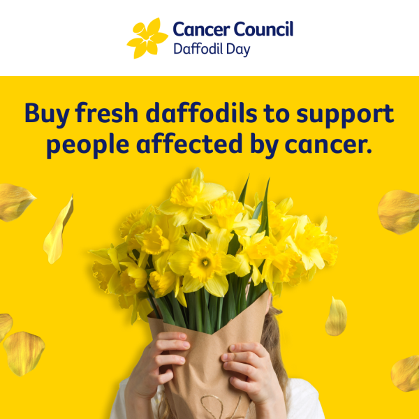 Daffodil Day event poster 