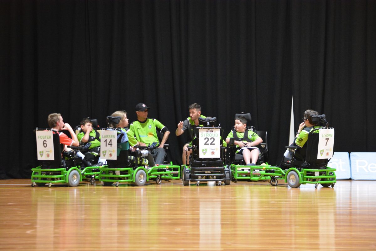 Canberra United Power Soccer team.