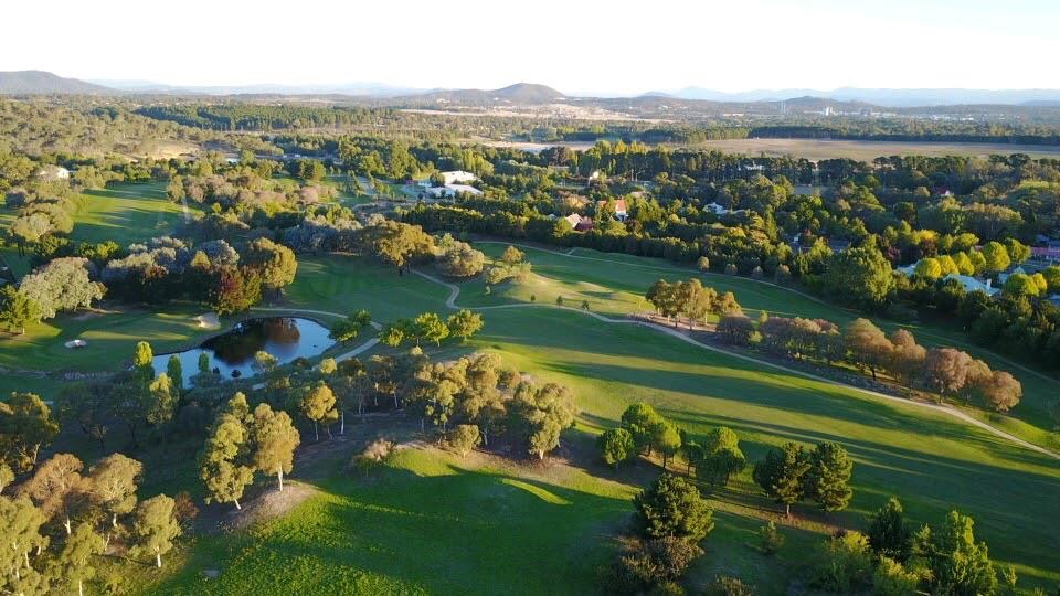 Gold Creek Country Club aerial view.