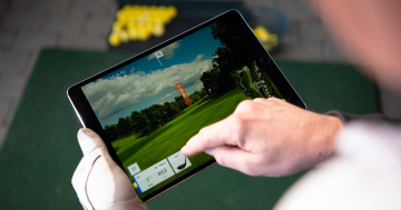 Tee off at Gold Creek Country Club with the same tech used by PGA Tour players