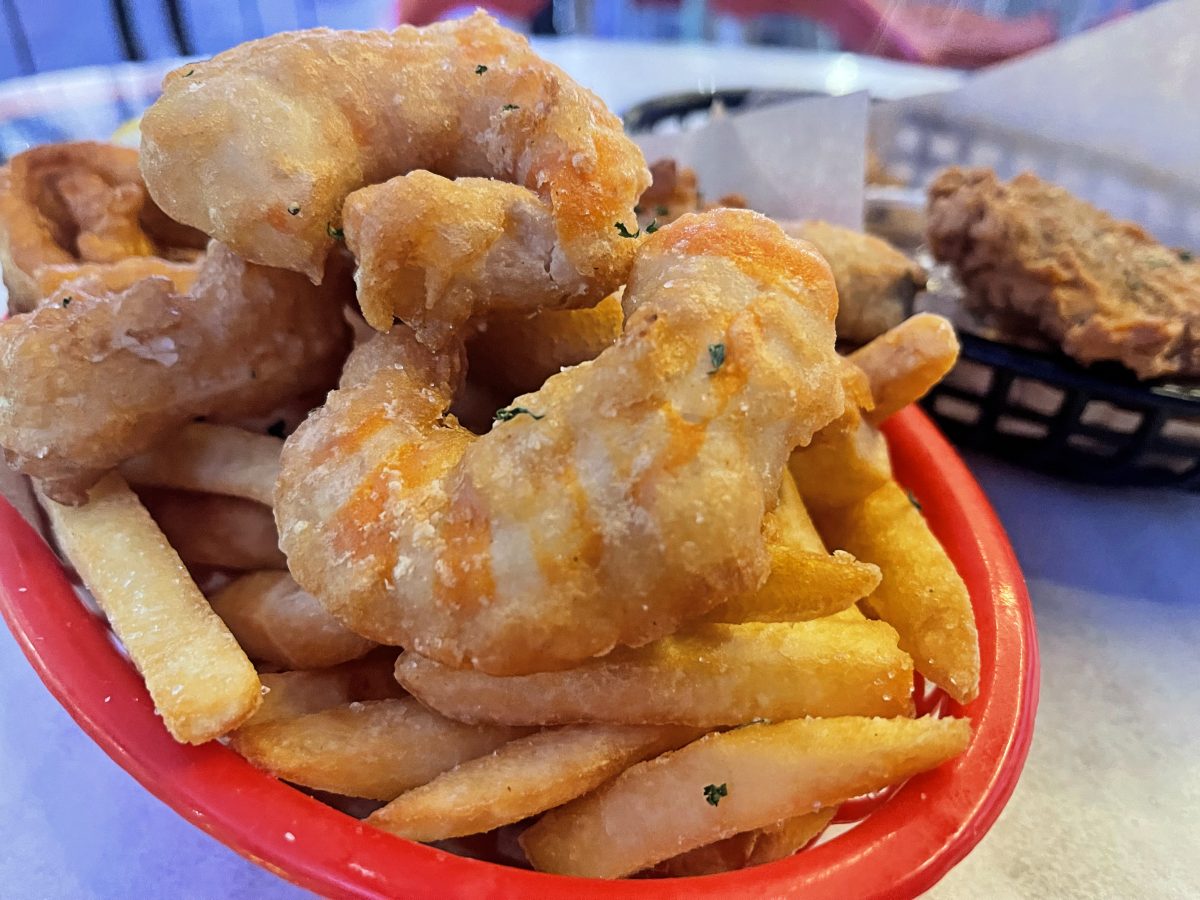 deep fried vegan fish and chips