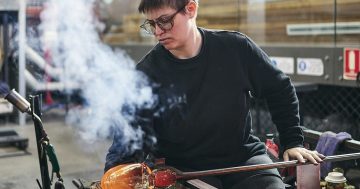 Canberra glass artist set to crack big time with trip to study in Japanese studio