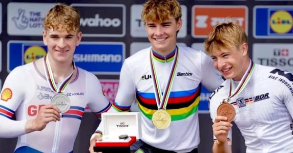 18-year-old Canberra cyclist sets his sights even higher after World Championship win