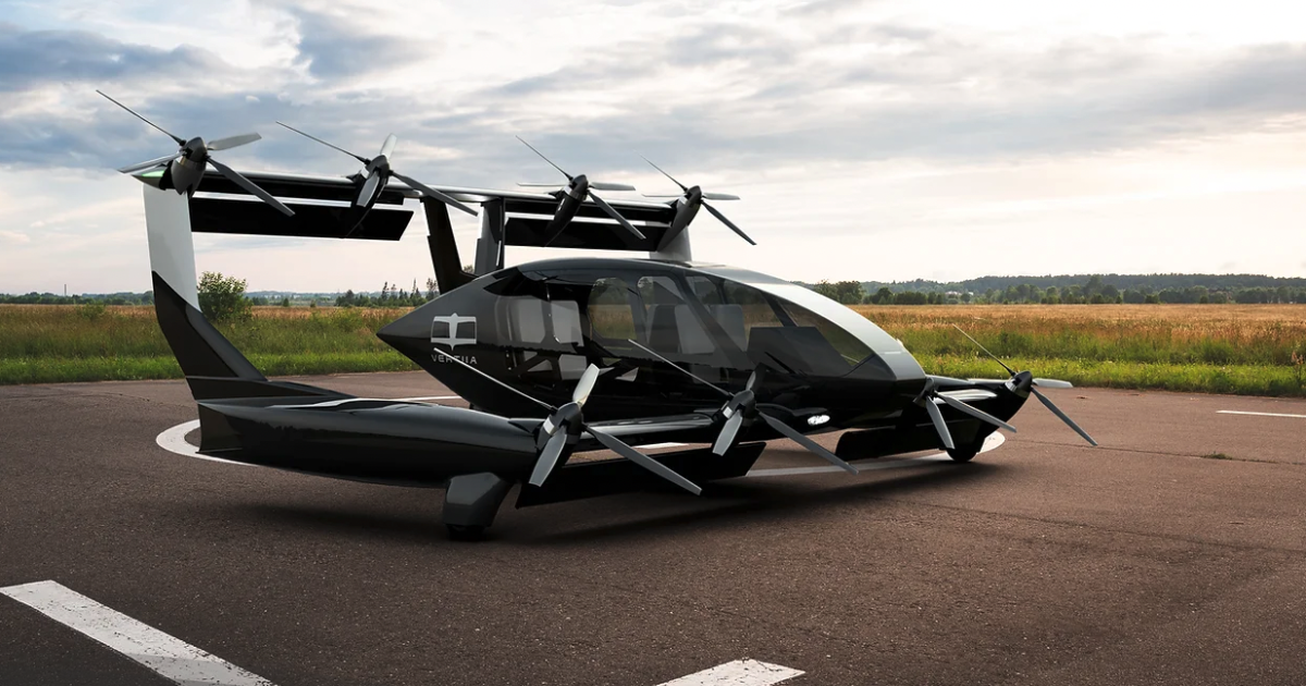 The Vertiia electric vertical takeoff and landing (eVTOL) aircraft