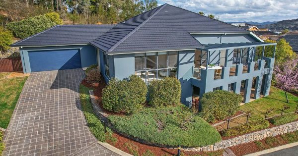 Grand proportions in O'Malley overlooking Canberra's exclusive embassy precinct