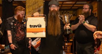 Meet the owner of Canberra's best beard who took the crown by a whisker