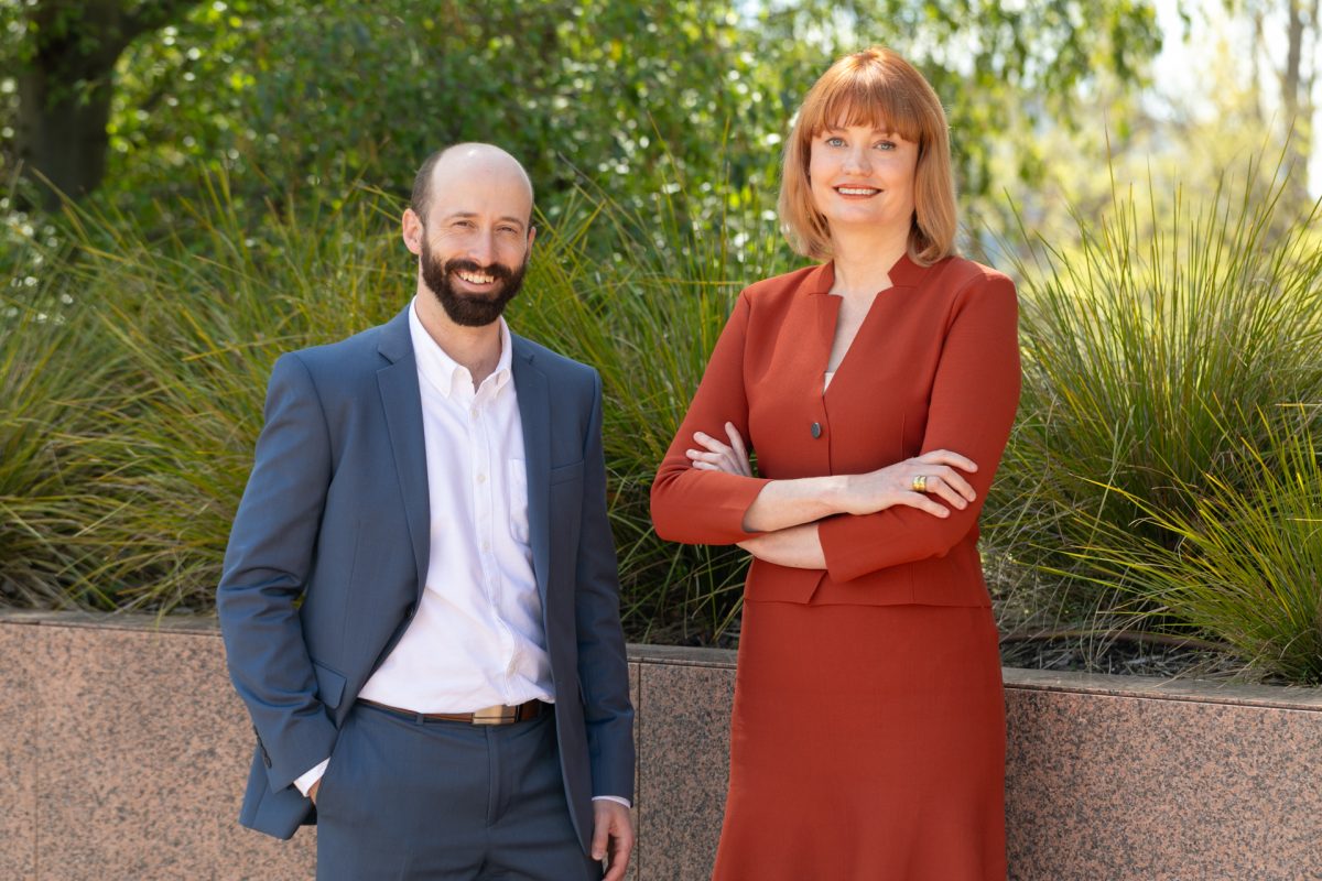 Man and Woman posing