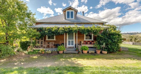 Cottage charm in the countryside a stellar example of a bygone era