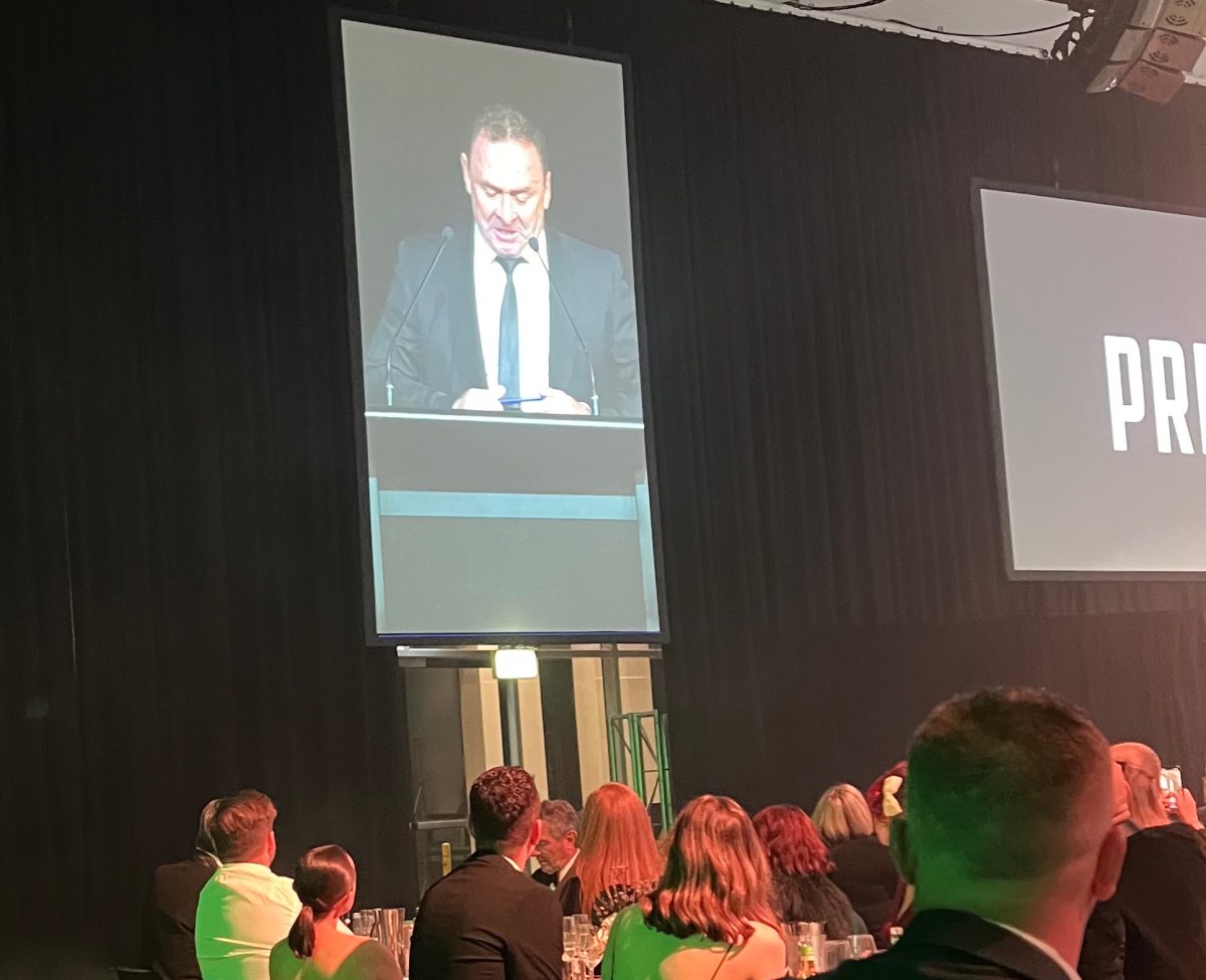 Ricky Stuart at the 2023 Raiders Presentation Night