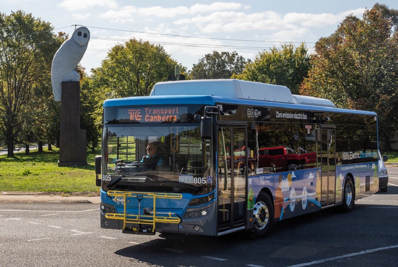 bus in Belconnen