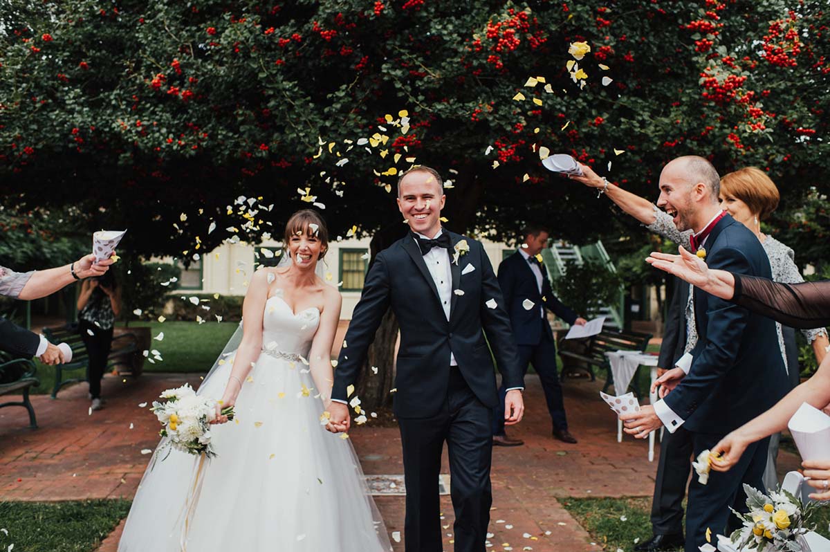 Wedding at Gorman House Arts Centre