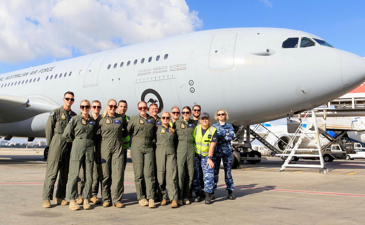 RAAF KC-30A Tel Aviv