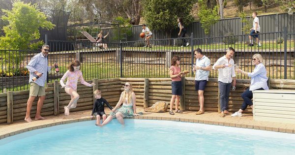 Get summer-ready with this poolside family retreat on 'the best street in Cook'