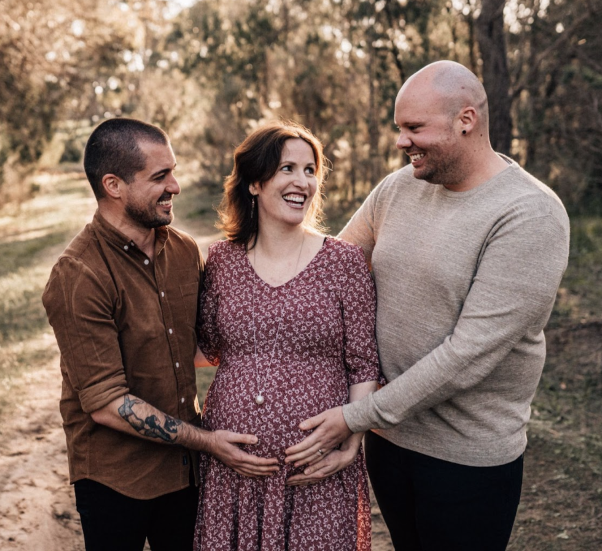 Surrogate with parents-to-be