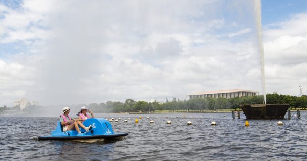 Things are about to get steamy on Lake Burley Griffin