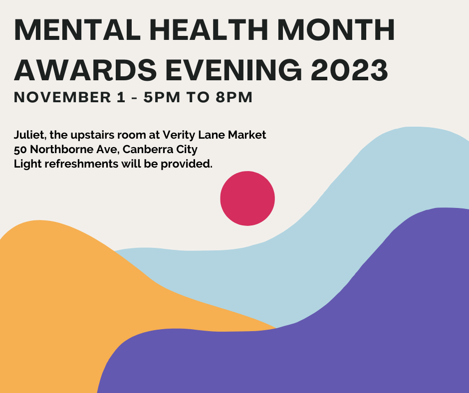 Mental Health Month Awards Evening 2023