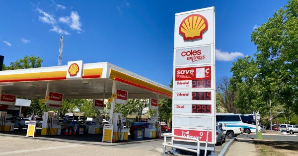 Canberra's petrol prices are peaking again, and that was before the latest crisis in the Middle East