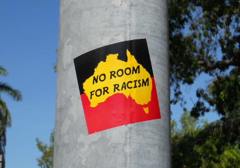 anti-racism message 