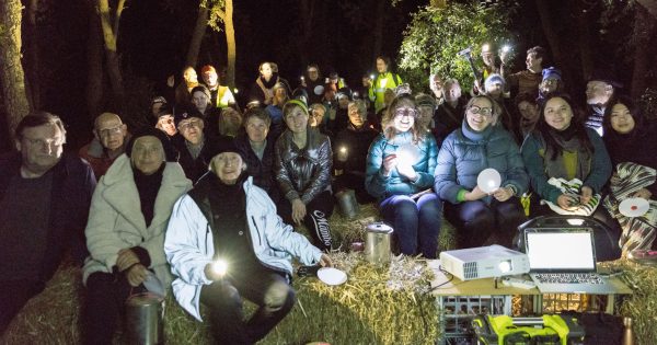 Throwing light on Canberra's dark places – it's all in a night's walk