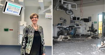 Inside the all-new operating theatres at the North Canberra Hospital