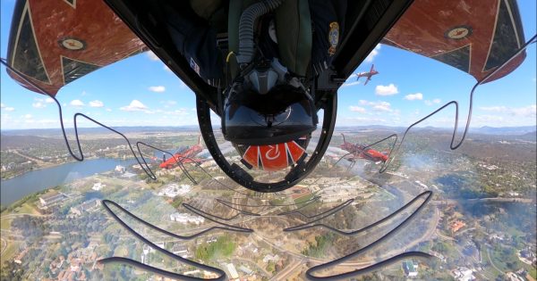 Odd jobs: the Air Force Roulettes like their stunts extreme