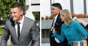 'Lock me up with him': Jack Wighton and Latrell Mitchell in court after alleged fight during birthday celebrations