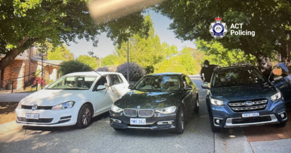 Search for three suspected stolen vehicles abandoned in Belconnen area