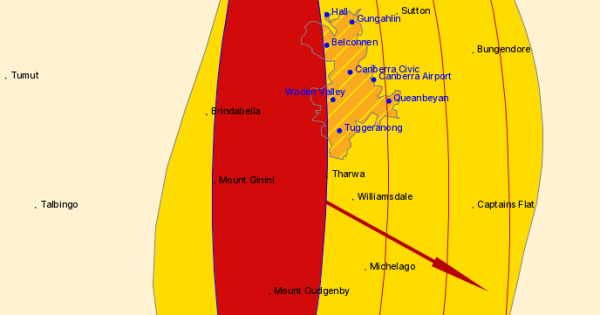 Warning issued for fast-moving, severe thunderstorms across Canberra